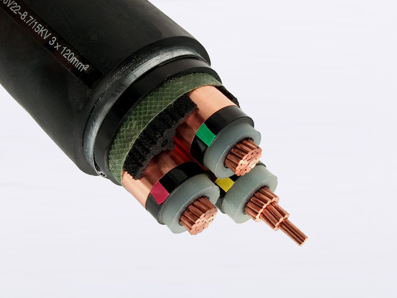 High- and low-voltage power cables