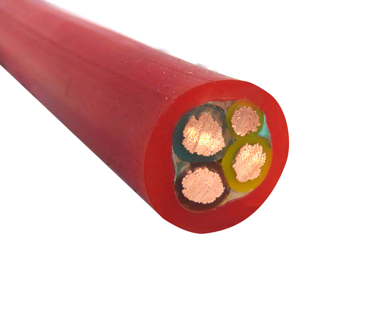 Silicone cable
