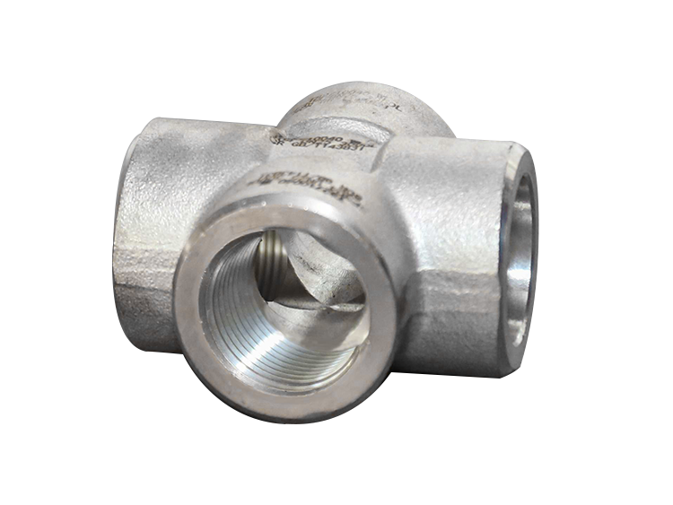 Threaded Four-Way Connector