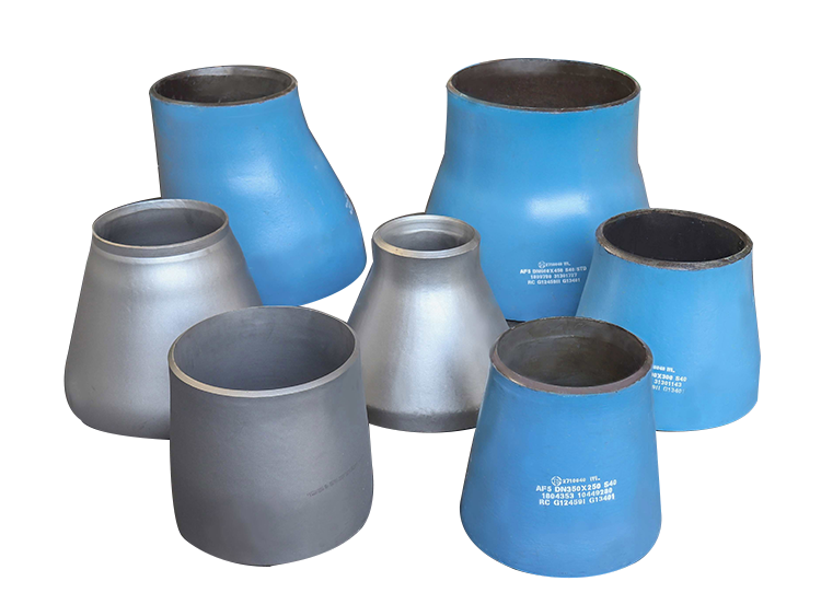 Seamless and welded reducer pipes made of alloy steel and stainless steel