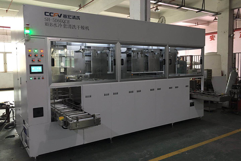 Automatic new energy motor housing cleaning machine
