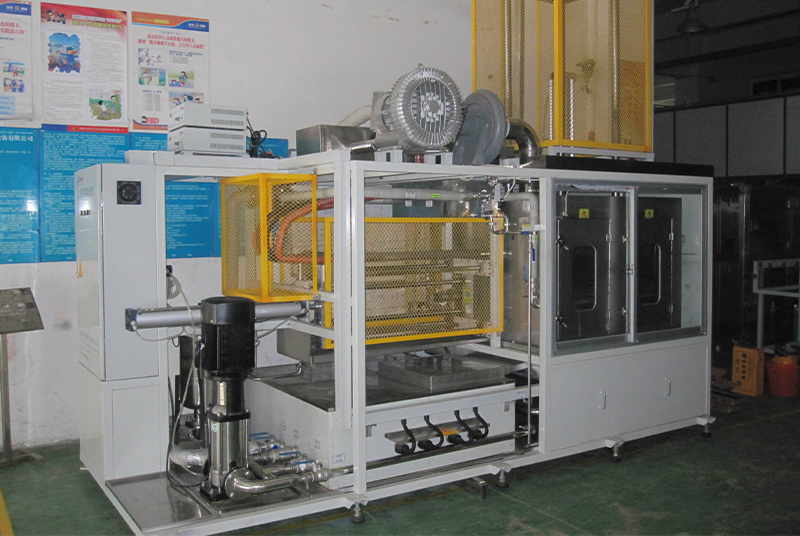 Single station multifunctional cleaning machine