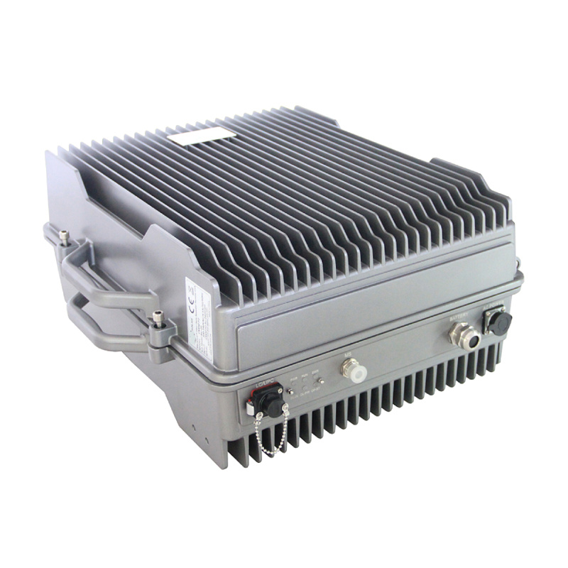 FM broadcasting Digital Fiber Repeater with emergency message break-in
