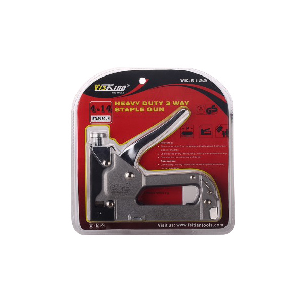 HEAVY DUTY 3 WAY STAPLE GUN /4-14MM(5/32"-9/16")