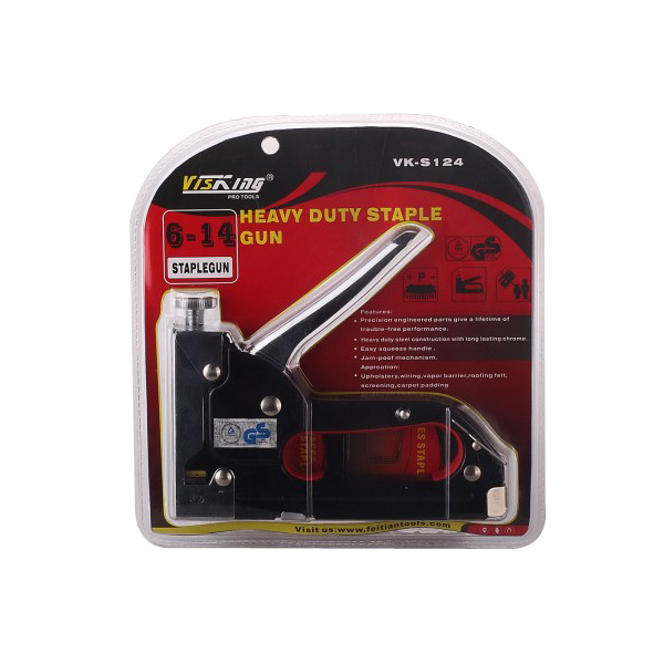 HEAVY DUTY 3 WAY STAPLE GUN /4-14MM(5/32"-9/16")