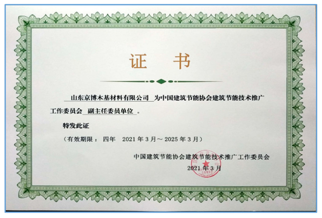 中国建筑节能协会建筑节能技术推广工作委员会副主任委员