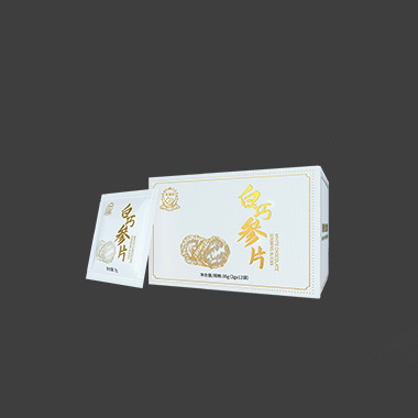 White Chocolate Ginseng Slices