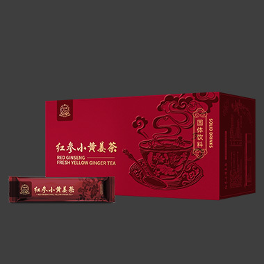 Red Ginseng Fresh Yellow Ginger Tea