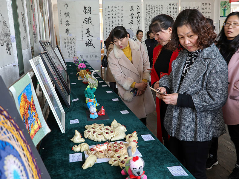 Female workers art exhibition Female workers art exhibition