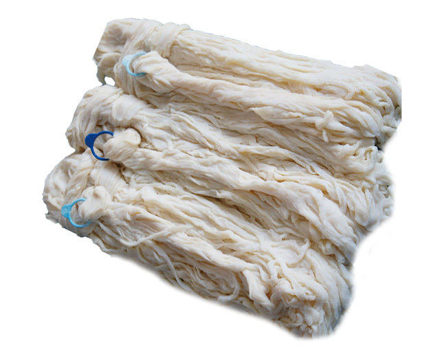 Natural salted hog casing for sausage