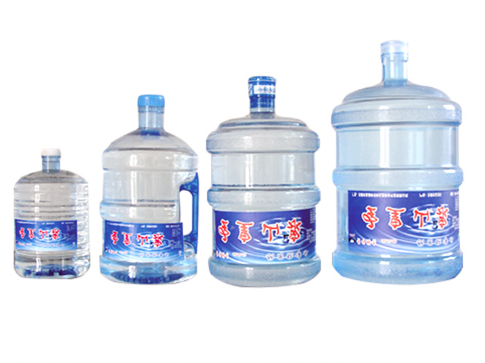 Bottled purified water
