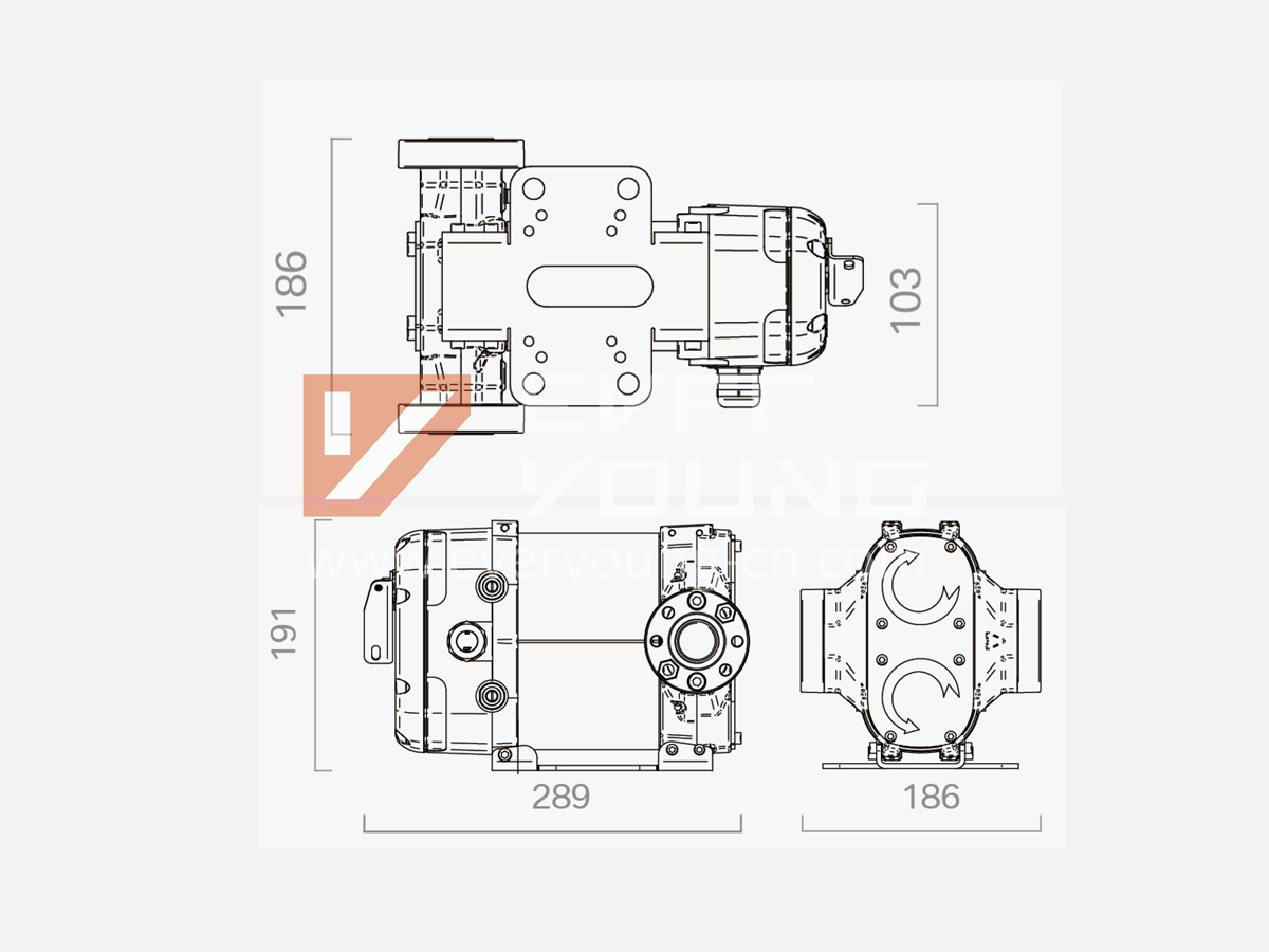 DC fuel transfer pumps