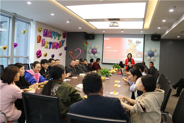 暖暖暖暖！高創建工11月份員工生日趴