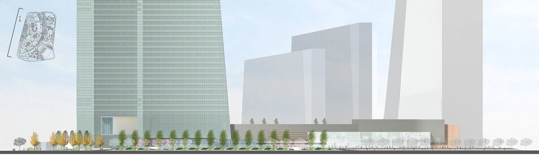 Hang Lung Forum 66, Office, Luxury Hotel, Retail & Service Apt. Shenyang