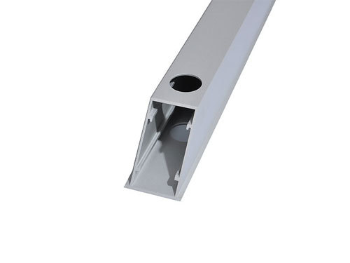 Silver Anodized Mitre Cut Aluminium Fabrication Profile Frame Aluminium