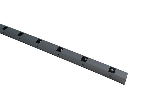 Silver Anodized 6063 T5 Aluminium Rectangular Tubing With Drilling Holes For Railing
