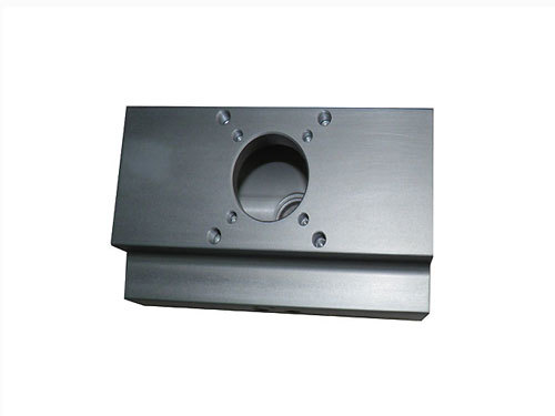 Grey Anodized Thick Wall Aluminium Extrusions Machined Aluminium