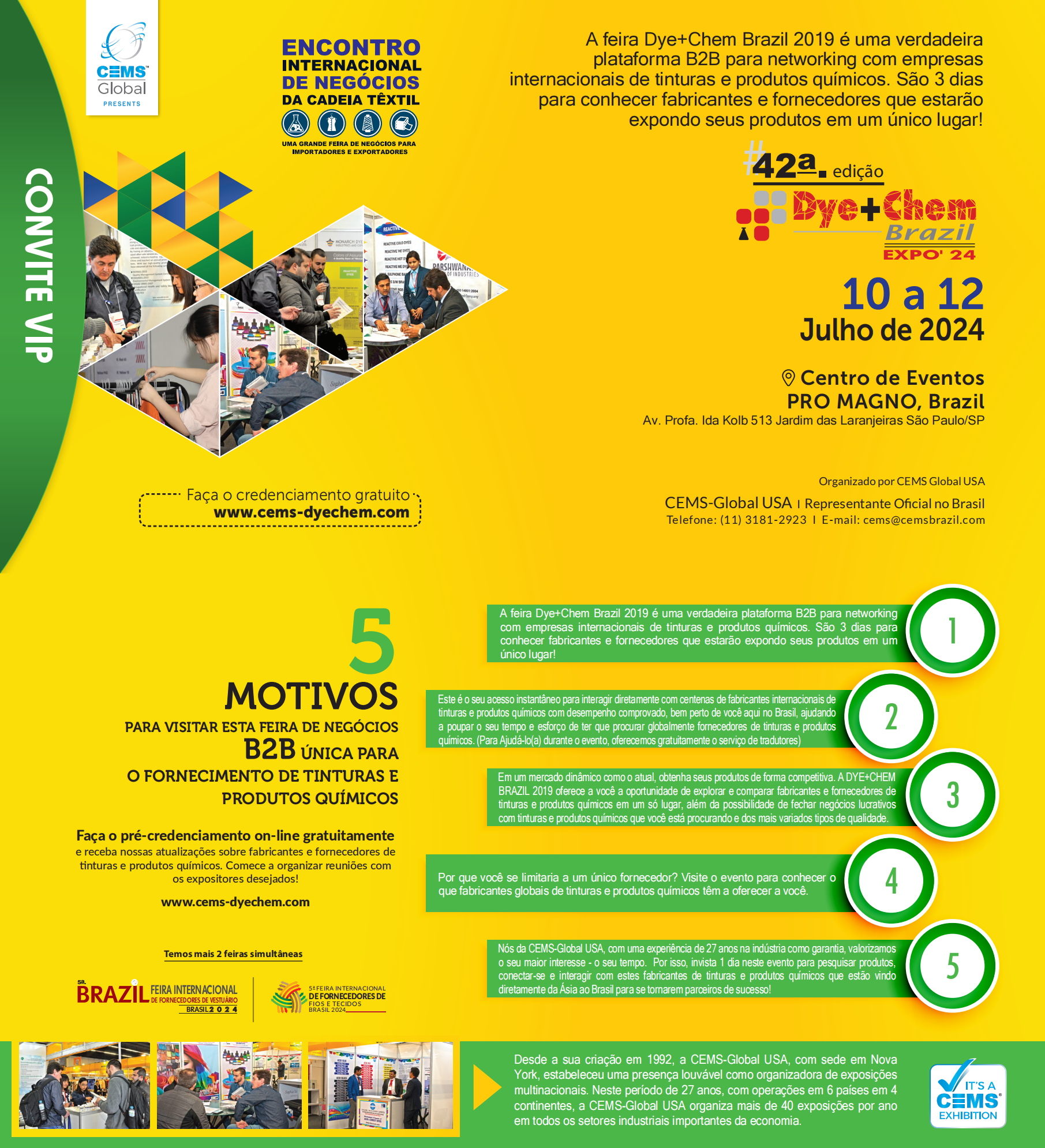DYE + CHEM Brazil Expo 2024