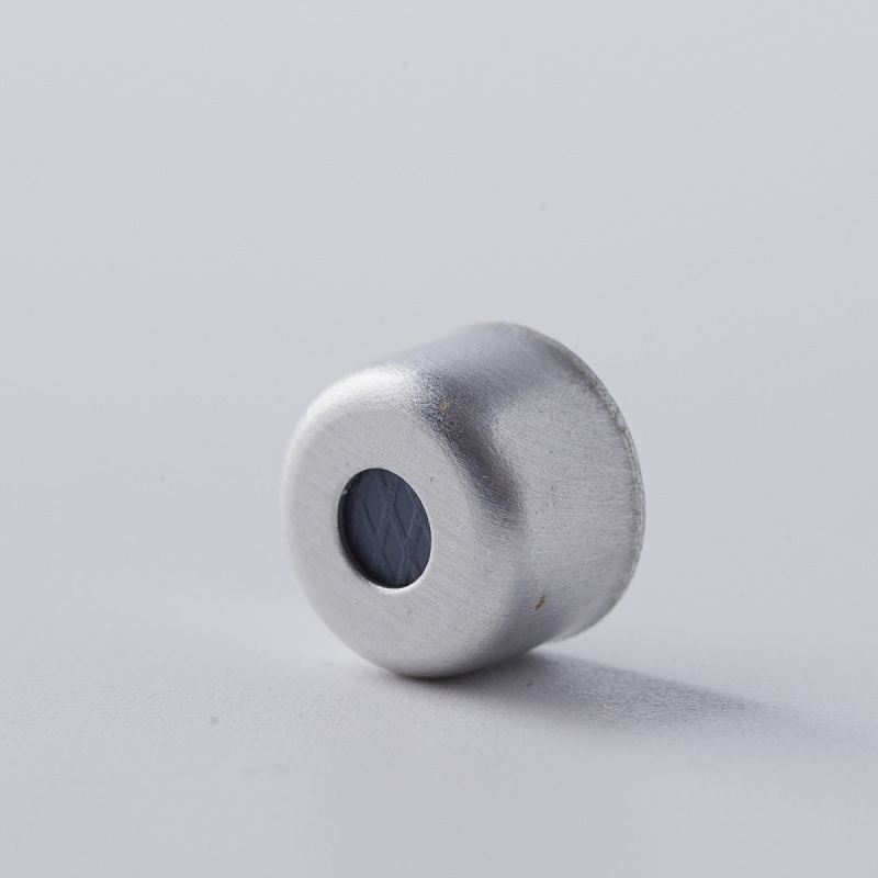 Aluminum Cap and 8mm Lined Seals for 3ml Cartridge Bottle, PTFE Lined Dental Cartridge Seal, PTFE Lined Aluminum Seal Aluminum Cap and 8mm Lined Seals for 3ml Cartridge Bottle, PTFE Lined Dental Cartridge Seal, PTFE Lined Aluminum Seal