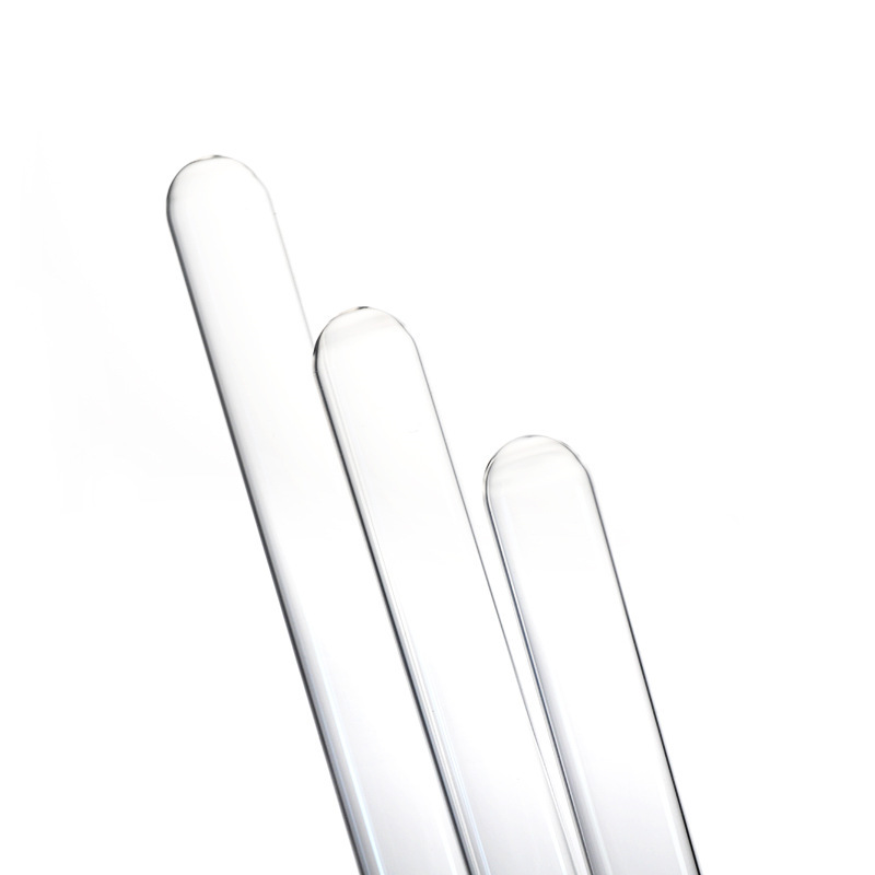 Borosilicate Glass Test Tubes in Laboratory Borosilicate Glass Test Tubes in Laboratory