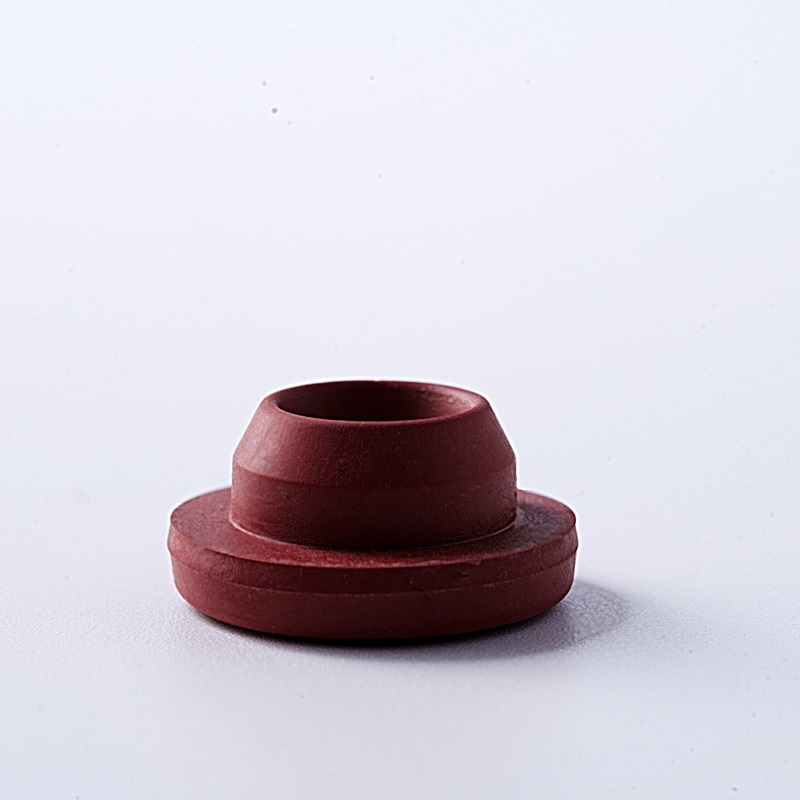 13mm halogenated butyl rubber stoppers for injectable sterile powder, Red 13mm halogenated butyl rubber stoppers for injectable sterile powder, Red