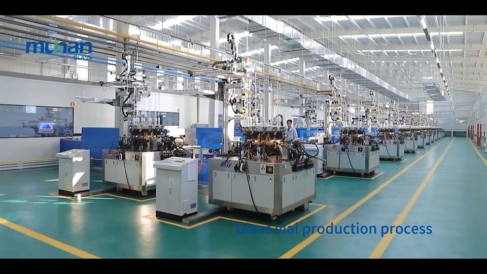 Production process of pharmaceutical glass vials