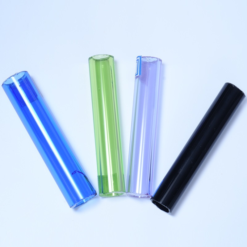 transparent 24 colors borosilicate COE 3.3 colored glass tube transparent 24 colors borosilicate COE 3.3 colored glass tube