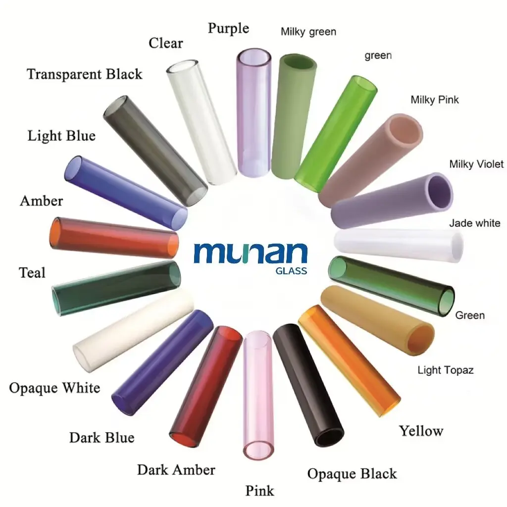 High Quality Clear and Color Borosilicate 3.3 Glass Tube