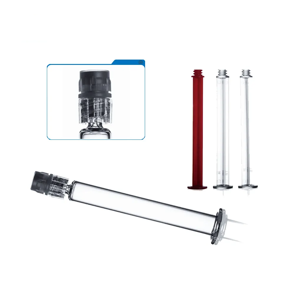 1.5ml 1.8ml 3ml Clear Borosilicate Glass Cartridge for Medicine Packaging
