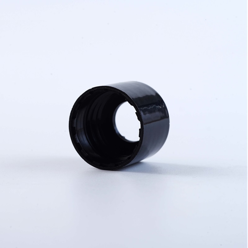 20mm 20-400 Black plastic caps for essential oil bottle droppers, Girotondo, Glossy, Dropper cap 20mm 20-400 Black plastic caps for essential oil bottle droppers, Girotondo, Glossy, Dropper cap