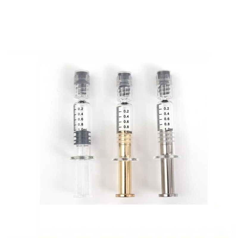 1ml medical transparent borosilicate glass pre filled syringe with Luer lock 1ml medical transparent borosilicate glass pre filled syringe with Luer lock