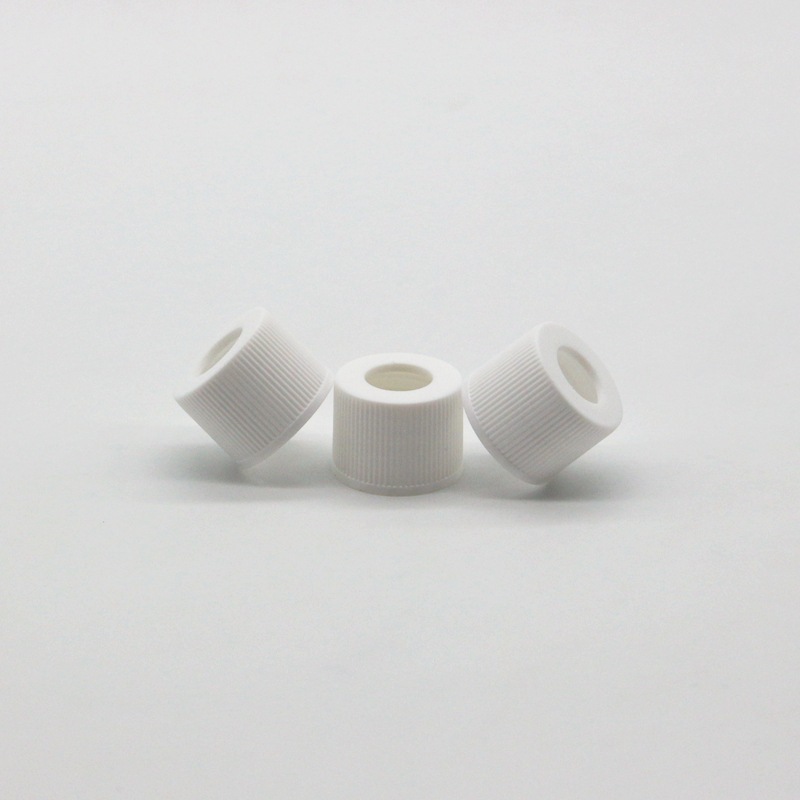18 Teeth Essential Oil Bottle Plastic Vertical Stroke White Medium Ring Dropper Cap 18 Teeth Essential Oil Bottle Plastic Vertical Stroke White Medium Ring Dropper Cap