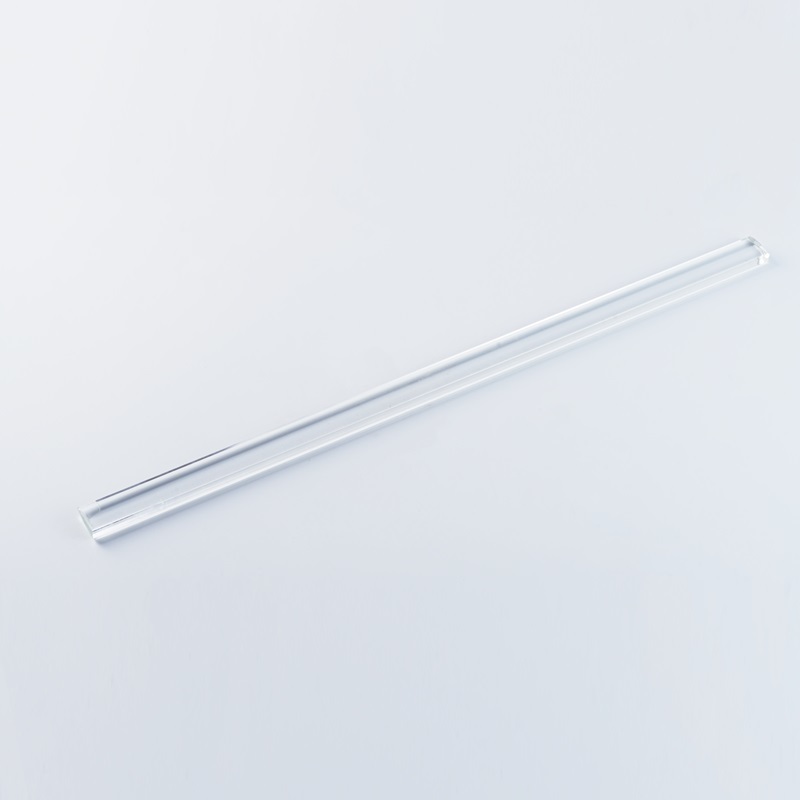Clear shaped glass rods Clear shaped glass rods
