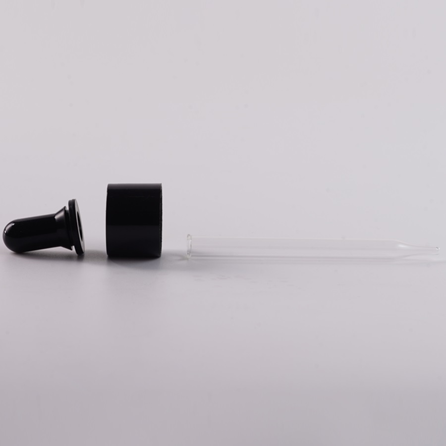 20mm 20-400 Black plastic caps for essential oil bottle droppers, Girotondo, Glossy, Dropper cap 20mm 20-400 Black plastic caps for essential oil bottle droppers, Girotondo, Glossy, Dropper cap