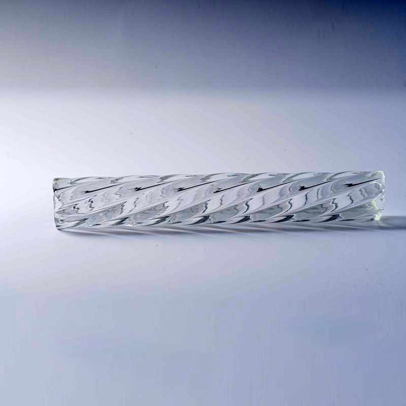 Borosilicate Clear GlassTwist Tubing Borosilicate Clear GlassTwist Tubing