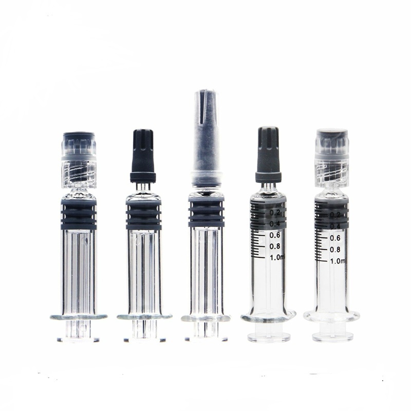 0.5ml White Borosilicate Glass Pre Filled Syringe With Luer Lock, Standard Plunger Rod, Anti-Leak Luer Lock Syringe without Needle 0.5ml White Borosilicate Glass Pre Filled Syringe With Luer Lock, Standard Plunger Rod, Anti-Leak Luer Lock Syringe without Needle