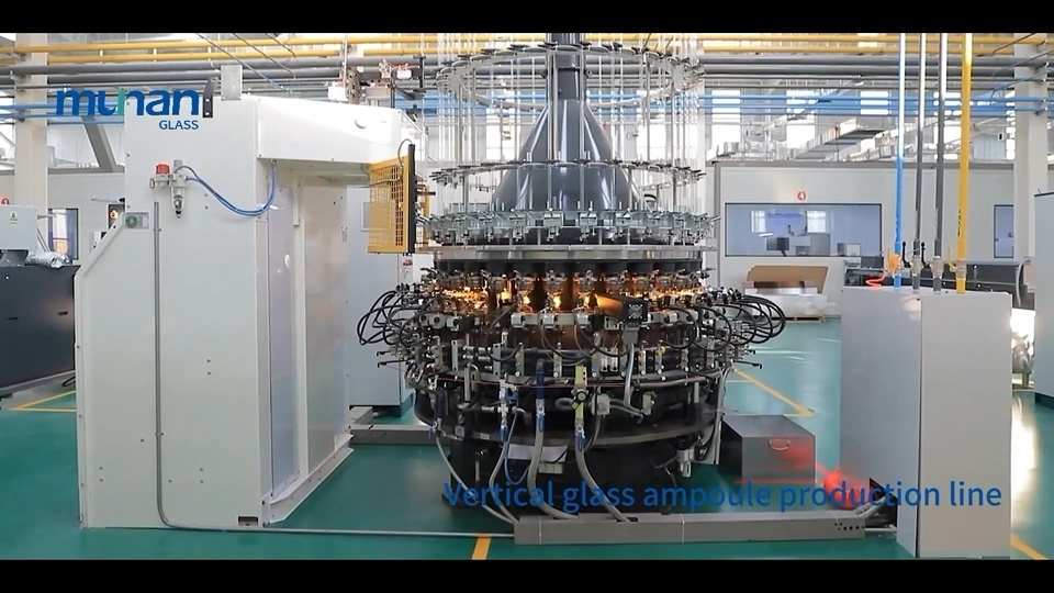 Production process of pharmaceutical glass ampoules