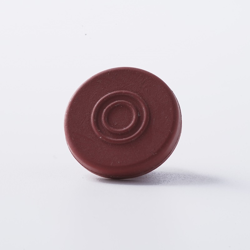 13mm halogenated butyl rubber stoppers for injectable sterile powder, Red 13mm halogenated butyl rubber stoppers for injectable sterile powder, Red