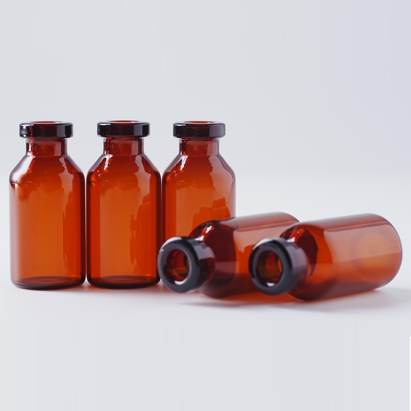 Medical 2ml brown neutral borosilicate glass vial Medical 2ml brown neutral borosilicate glass vial