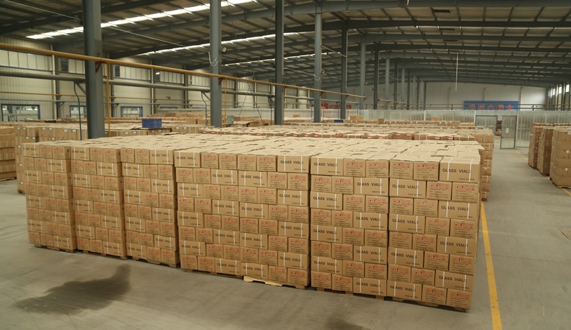 Adequate inventory of glass vials Adequate inventory of glass vials