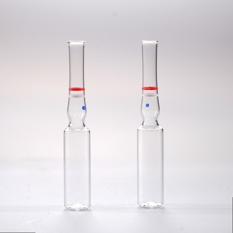 Medical Cosmetic Glass Ampoule Clear Amber