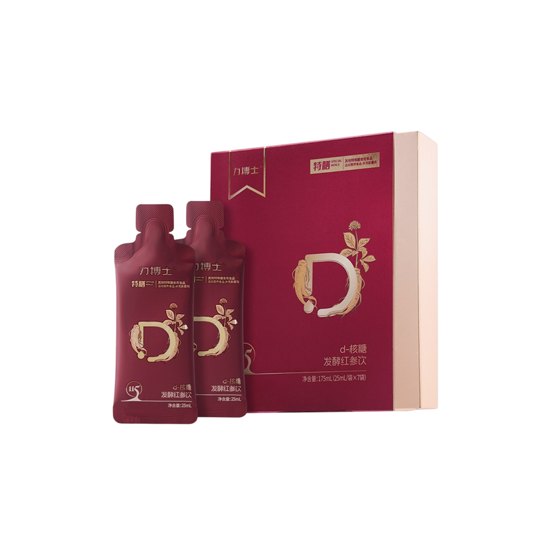 力搏士D-核糖发酵红参饮 7袋