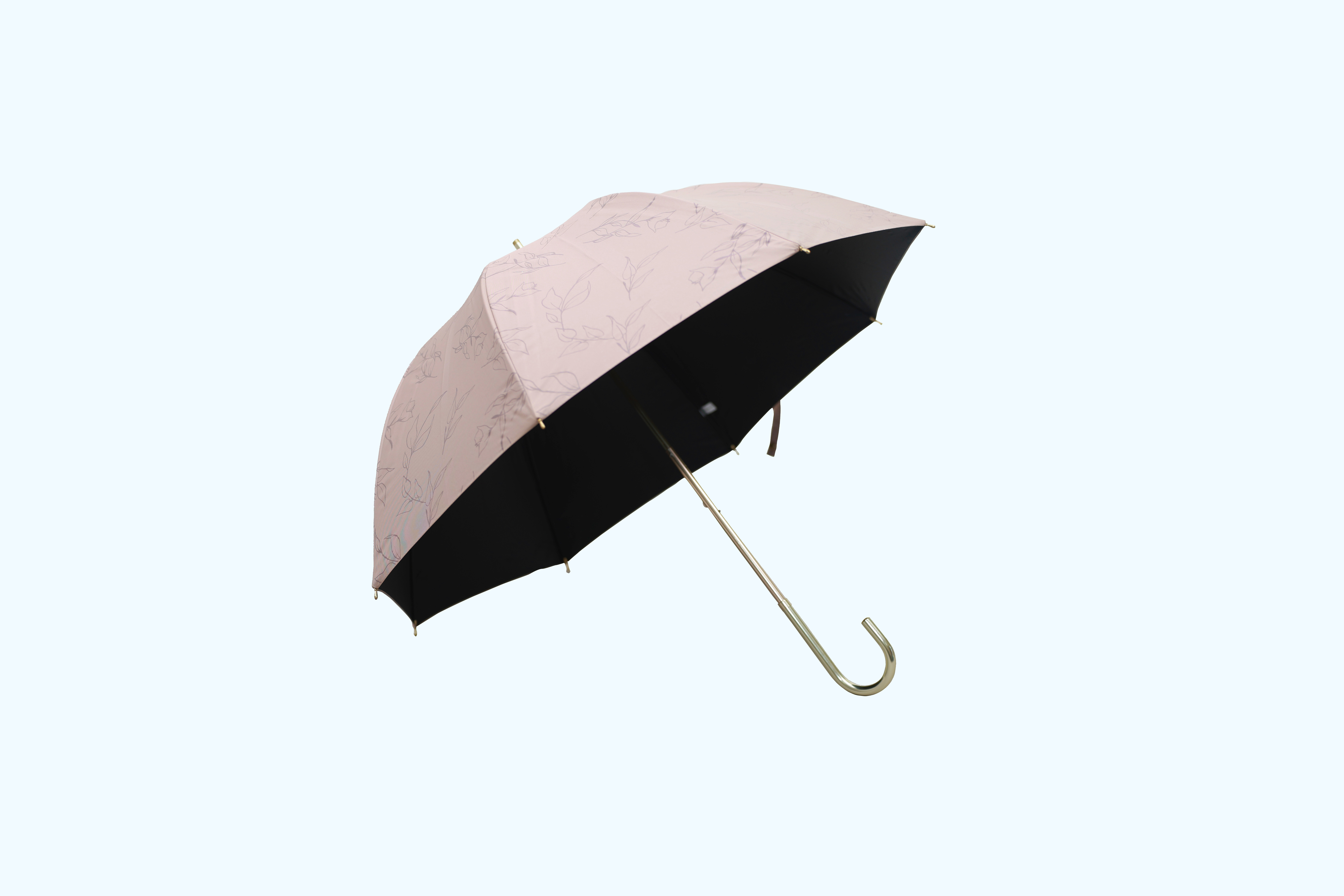 50cm * 8k hand open telescopic shaft sunshade walking umbrella for women