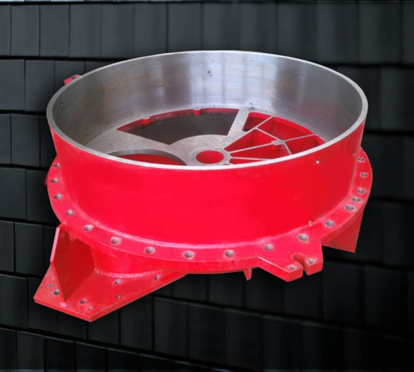 Mining machinery casing