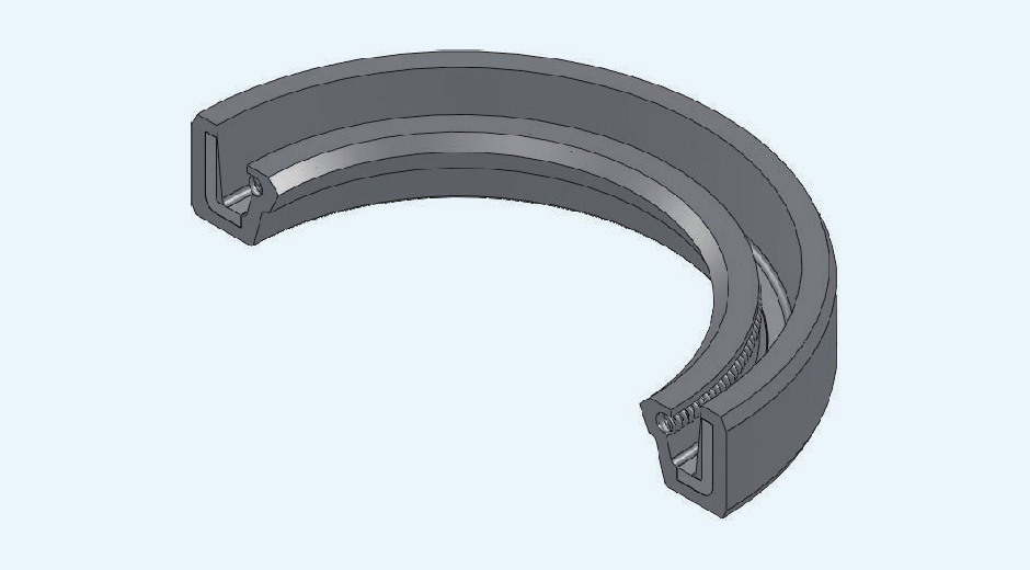 Single-lipped Oil Seal with Internal Skeleton GSC