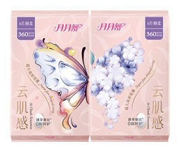 雲肌感絲柔超長夜用360衛生巾