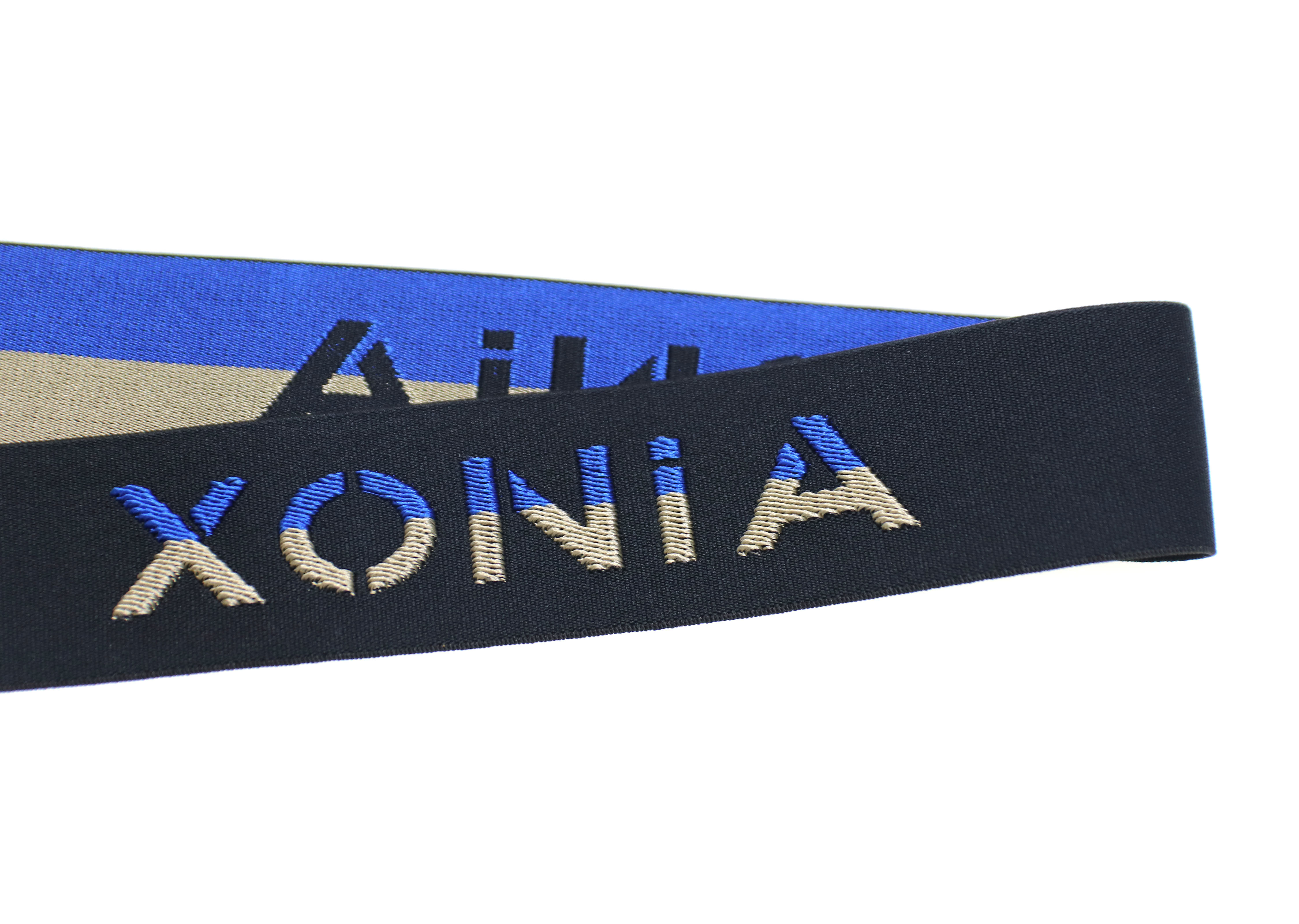 Jacquard elastic webbing