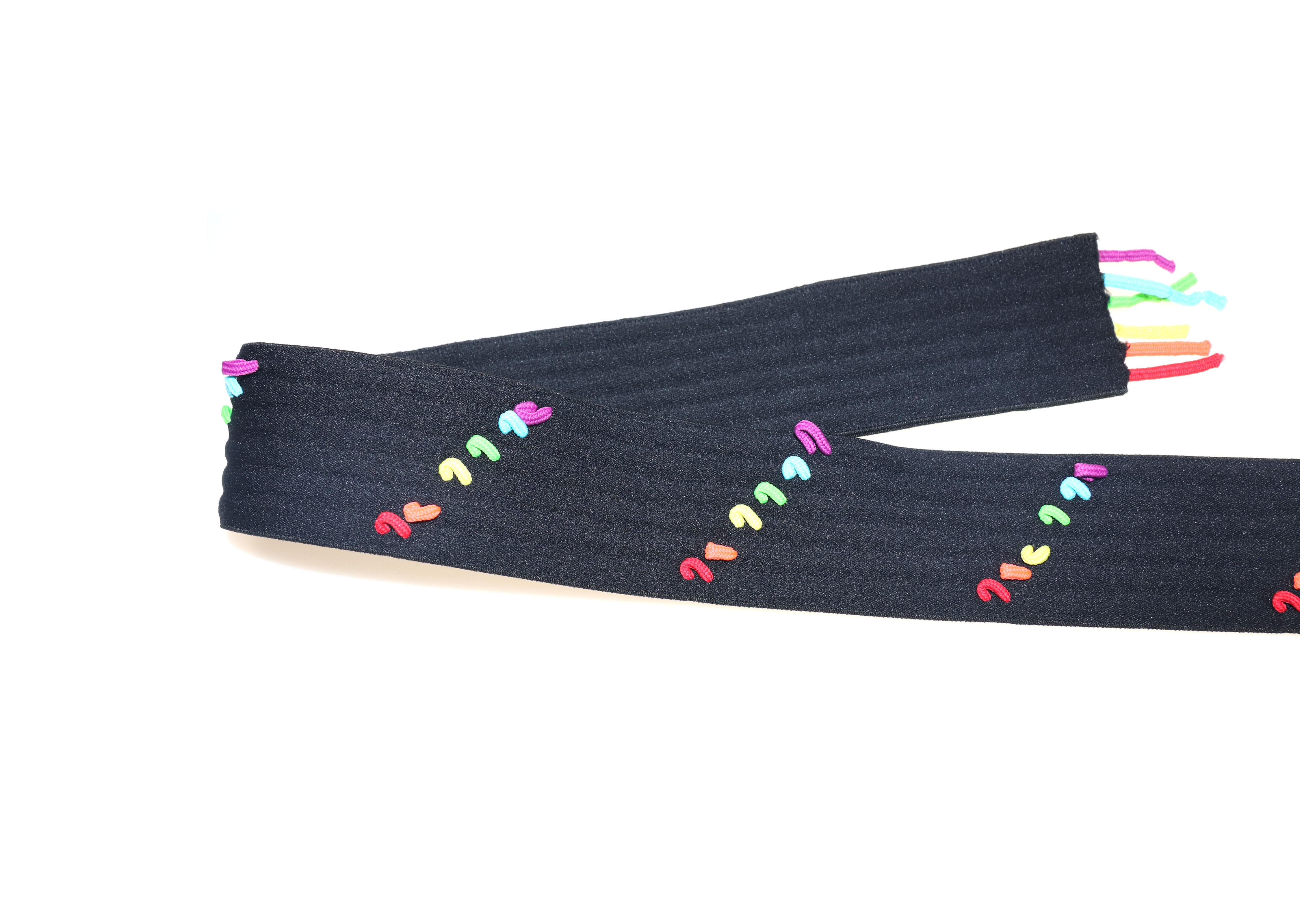 Jacquard elastic webbing
