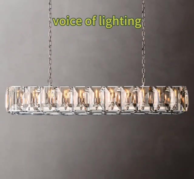 Custom Newest Design Hanging Lamp Modern Minimalist Linear Led Lighting Antique Brass Metal Chandelier Hotel Pendants Light