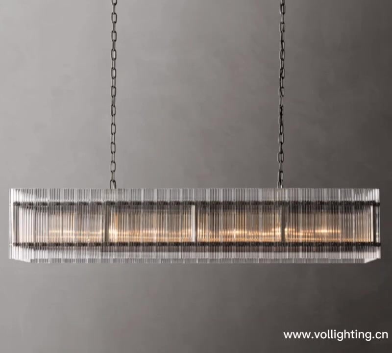 Linear Chandelier made by Stainless steel